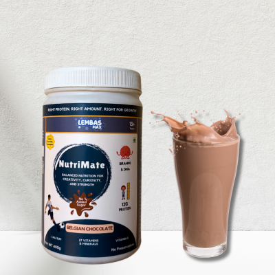 NutriMate 13+ Years, 400 g, Boy/Girl, Belgium Chocolate